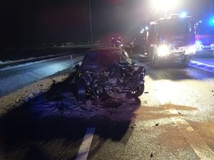 Samochód uczestnik wypadku drogowego